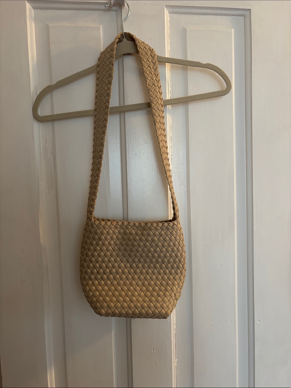 Naghedi Woven Shoulder Bag